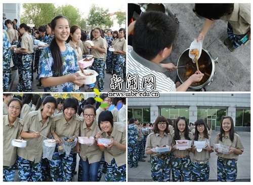 两千多个鸡腿已于晚餐前运抵