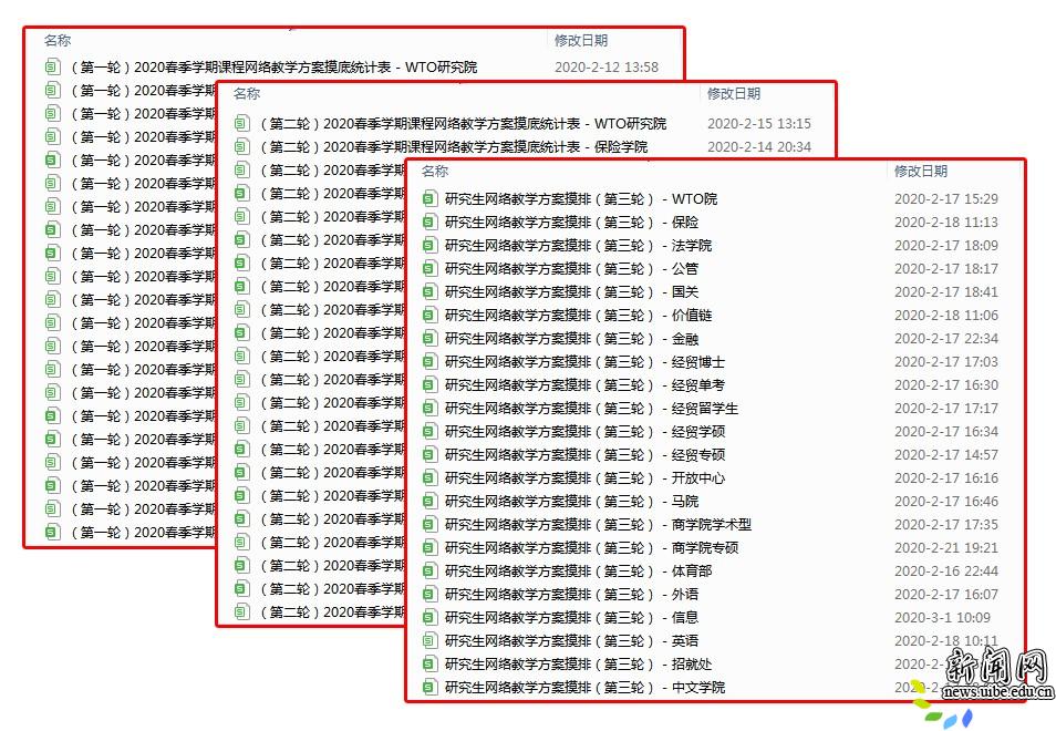 研究生教务工作者全面护航网络教学