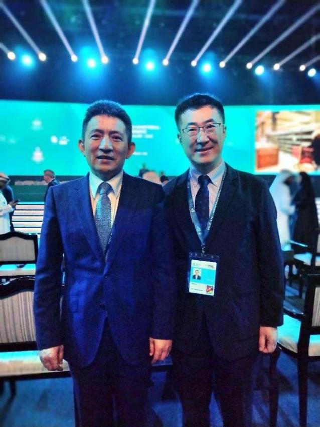 纪文华教授拜见了世贸组织张向晨副总干
